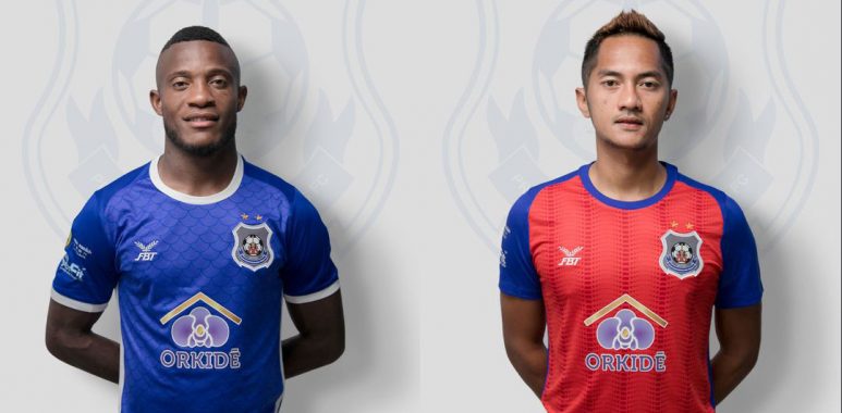 pkr svay rieng fc home and away shirts